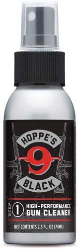 ALUMINIUM PUMP BOTTLEHOPPES BLACK GUN CLEANER 2 OZ. - American Ordnance