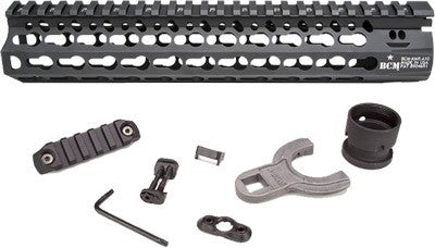 BLACK FITS AR-15 &lt;&lt;BCM RAIL ALPHA 10&quot; KEYMOD - American Ordnance