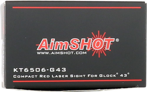 RED FITS GLOCK 43AIMSHOT ULTRALIGHT LASER SIGHT - American Ordnance