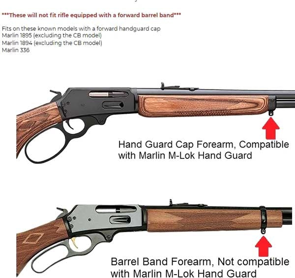 336 M-LOK BLACKMI HANDGUARD MARLIN 1895/1894/ - American Ordnance