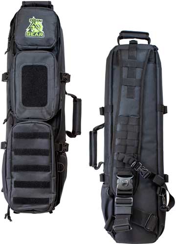 HOLDS AR-15 AND GEARODIN GEAR READY BAG BLACK - American Ordnance