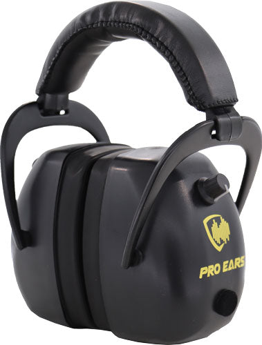 ELECTRONIC W/PADDED BASE BLKPRO EARS GOLD II 30 EAR MUFF - American Ordnance