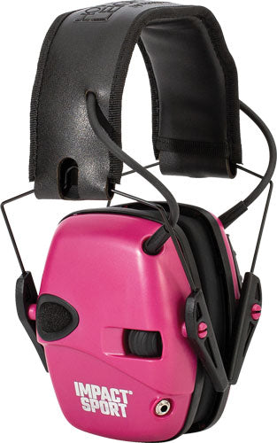 YOUTH ELECTRONIC MUFF PINKHOWARD LEIGHT IMPACT SPORT - American Ordnance