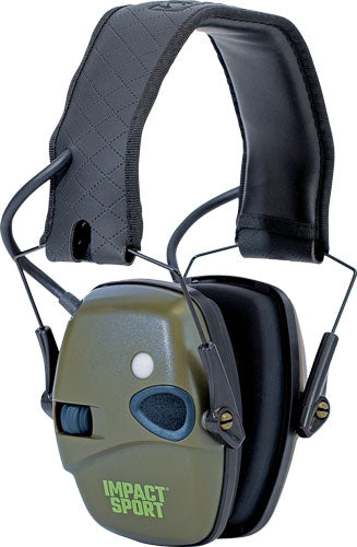 BLUETOOTH EARMUFF NRR21 ODGRNHOWARD LEIGHT IMPACT SPORT - American Ordnance