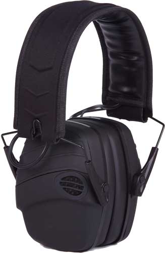 ELECTRONIC PADDED NRR 25 BLACKPRO EARS RIFLEMAN TAC EAR MUFF - American Ordnance