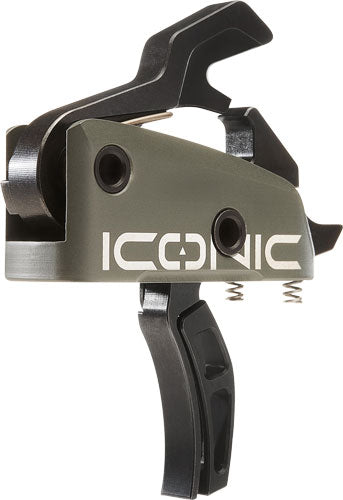 2-STAGE 1.25/1.75 AR-15 W/PINSRISE TRIGGER ICONIC GREEN - American Ordnance