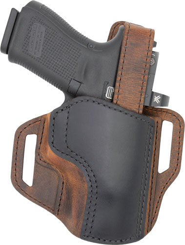 THUMB BREAK SIZE 2 BROWN/BLACKVERSACARRY TROOPER HOLSTER OWB - American Ordnance