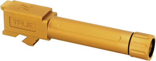 BARREL THREADED GOLD TINTRUE PRECISION FOR GLOCK 26 - American Ordnance