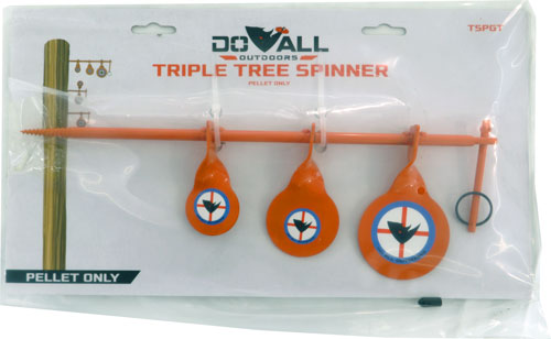 TREE SPINNER AIRGUNDO-ALL STEEL TARGET TRIPLE - American Ordnance