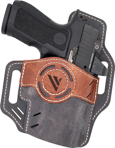 HOLSTER GREY/TAN SIZE 4!VERSACARRY LUNA VINTAGE OWB - American Ordnance