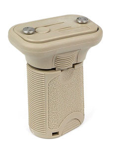 FITS KEYMOD RAILSBCM VERTICAL GRIP SHORT FDE - American Ordnance