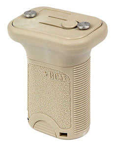 FITS KEYMOD RAILSBCM VERTICAL GRIP SHORT FDE - American Ordnance