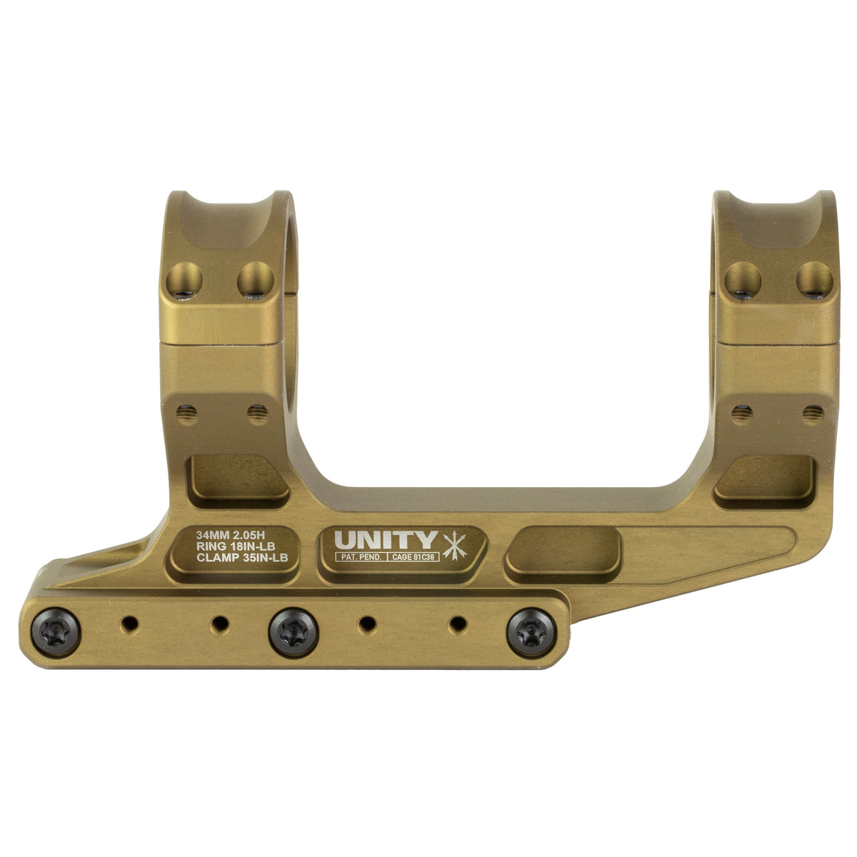 UNITY FAST LPVO 34MM FDE - American Ordnance