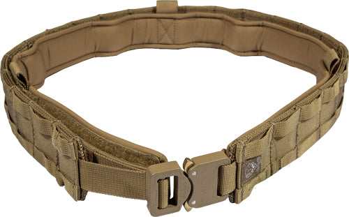 BELT XL W/PADDED INNER C BROWNGREY GHOST GEAR UGF BATTLE - American Ordnance