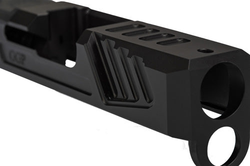 SLIDE GEN 4 V1 W/PRO CUT BLK!GREY GHOST PREC FOR GLOCK 26 - American Ordnance