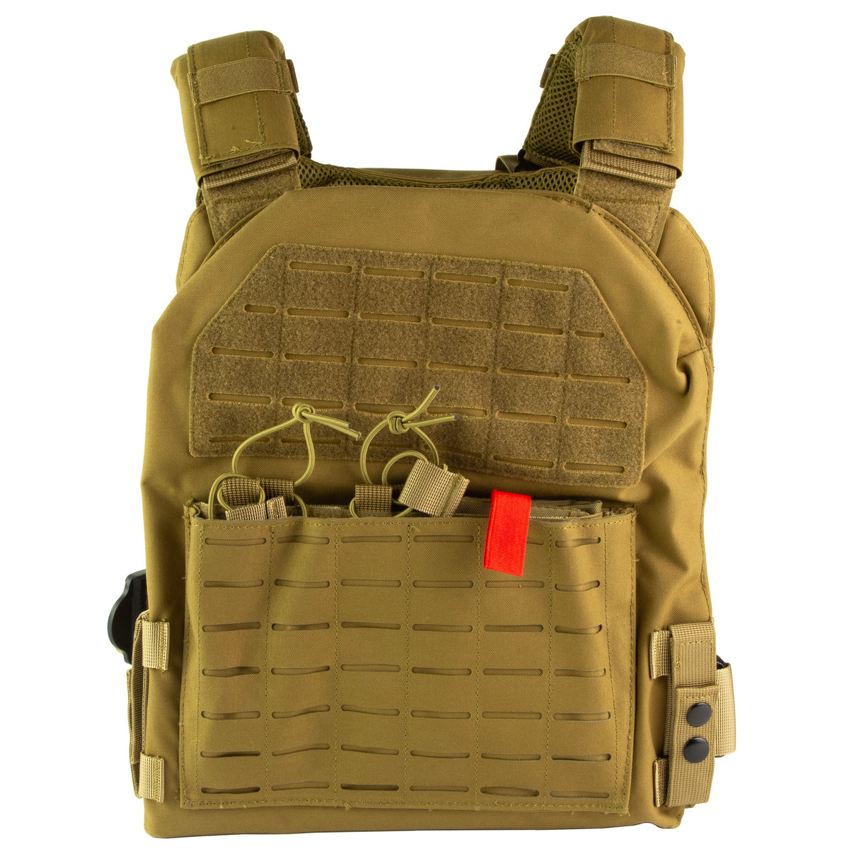 NCSTAR LSR PLATE CARRIER 2XL TAN - American Ordnance