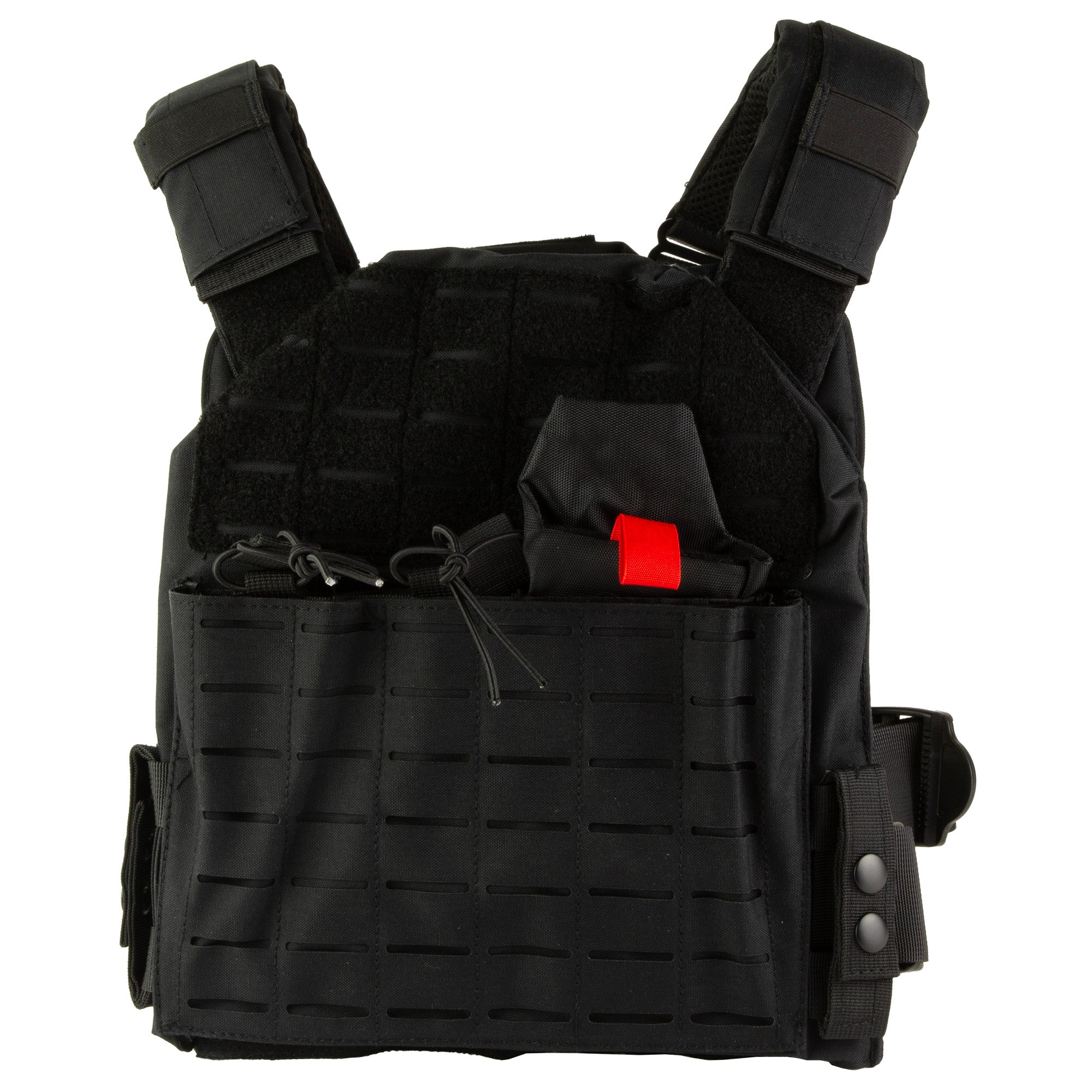 NCSTAR LSR PLATE CARRIER MED-2XL BLK - American Ordnance