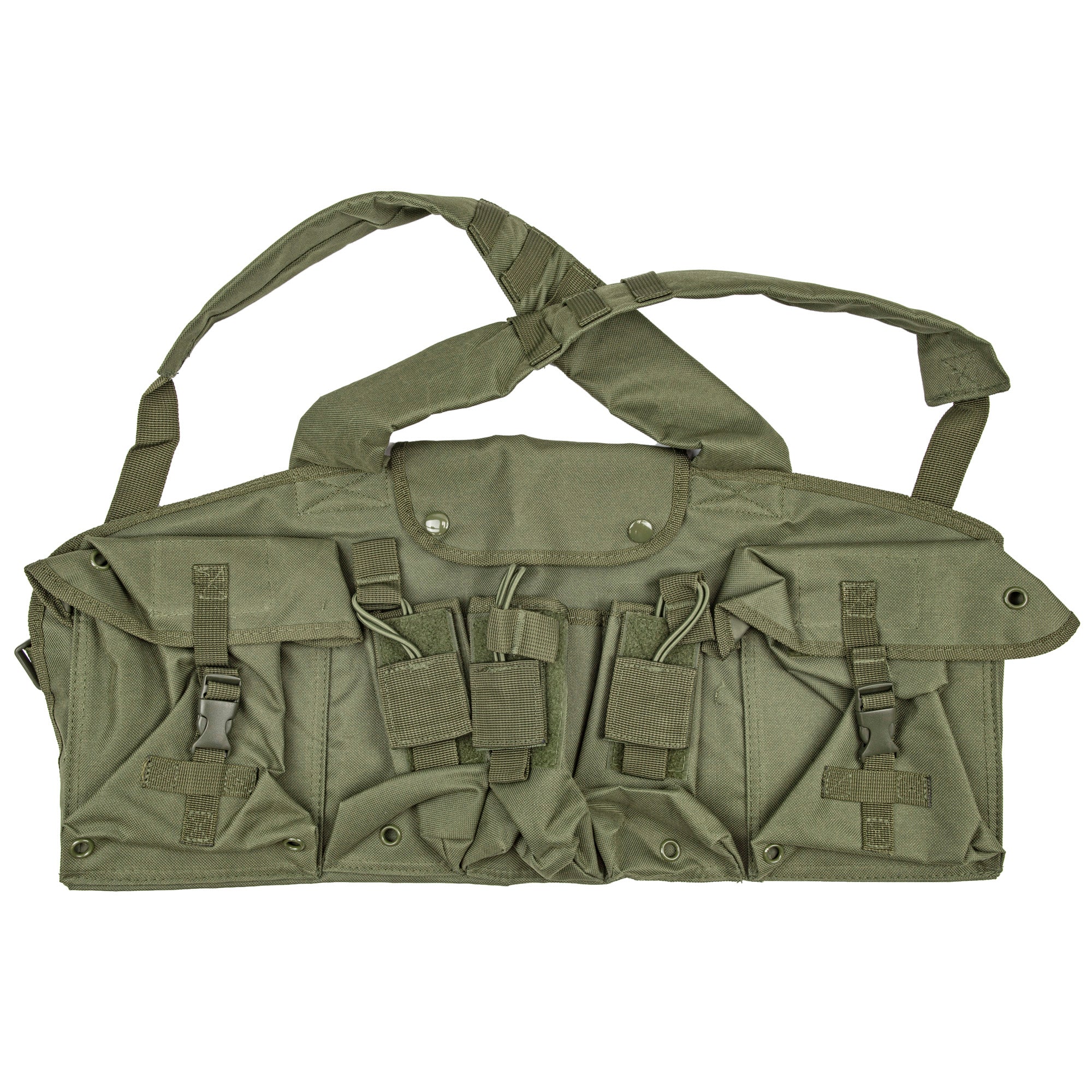 NCSTAR VISM AK CHEST RIG GRN - American Ordnance