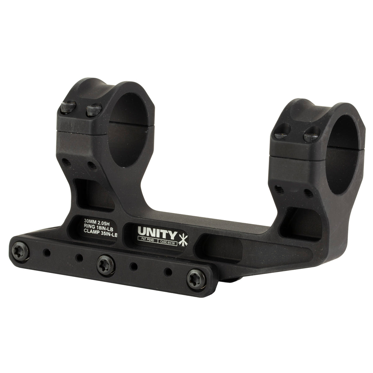 UNITY FAST LPVO 30MM BLK - American Ordnance