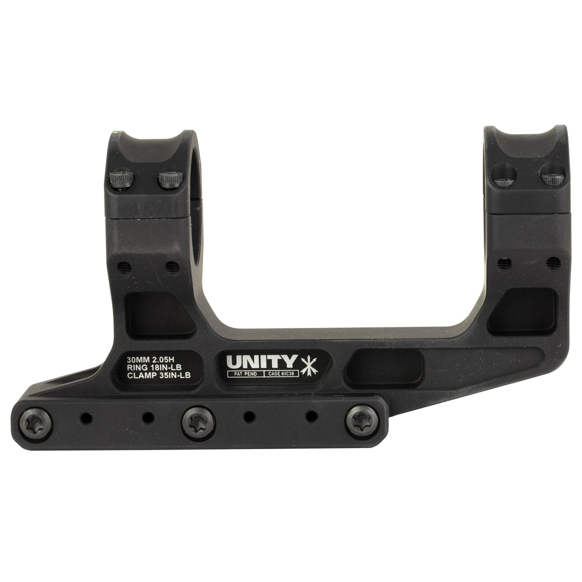 UNITY FAST LPVO 30MM BLK - American Ordnance