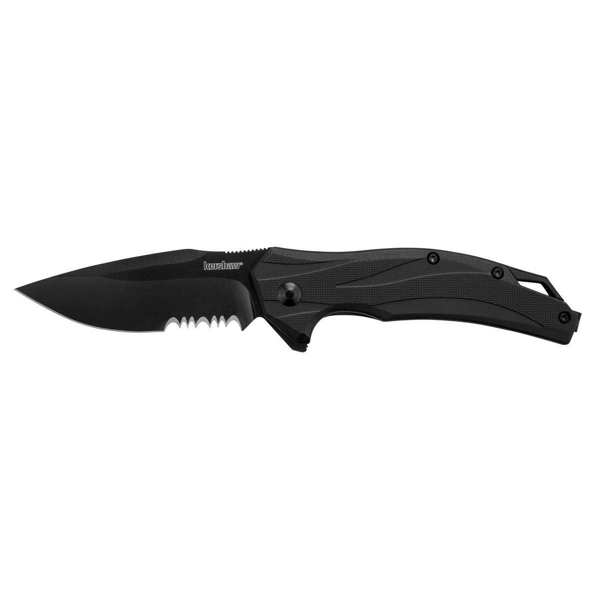 KERSHAW LATERAL 3.1&quot; SER BLK OXIDE - American Ordnance