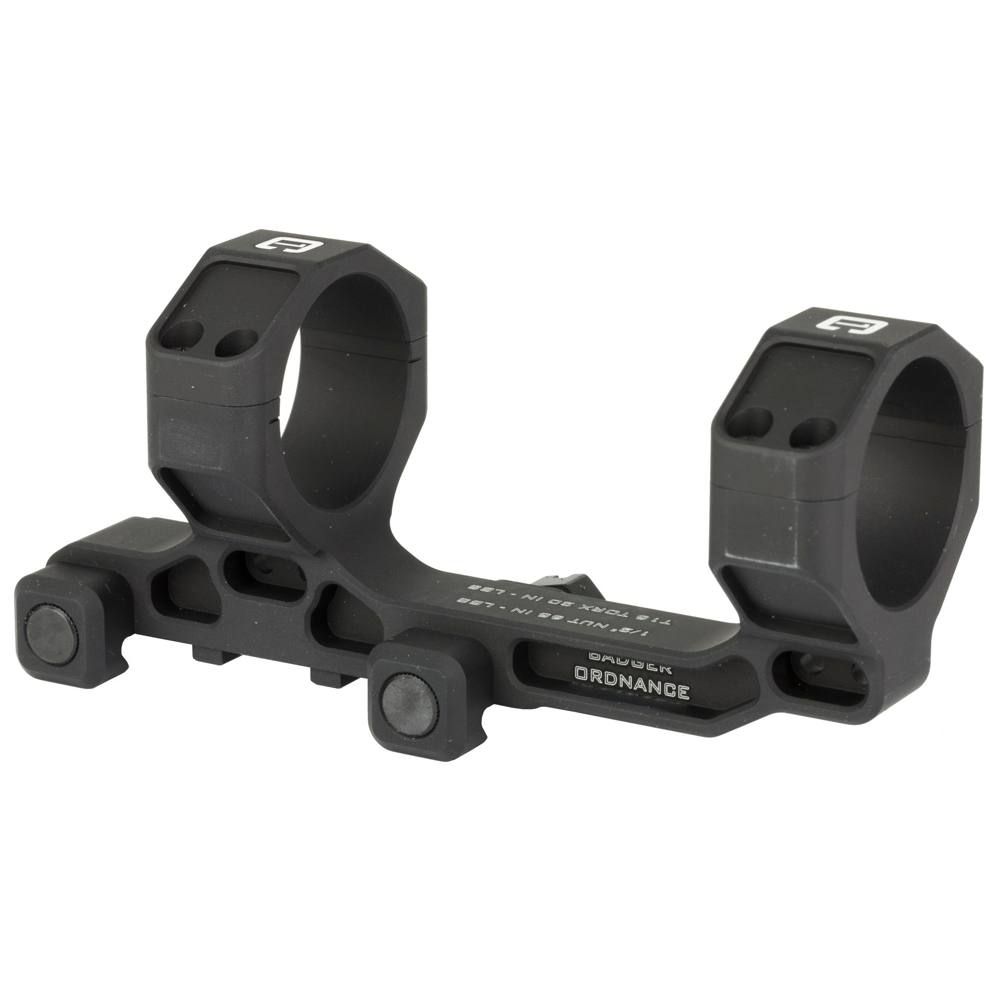 BADGER COM MOUNT 34MM 1.54" BLK - American Ordnance