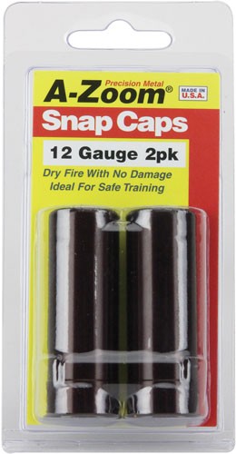 2-PACKA-ZOOM METAL SNAP CAP 12GA. - American Ordnance