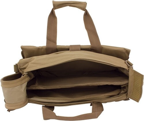 FOLD OUT WORK/CLEANING GUN MATRED ROCK DELUXE RANGE BAG TAN - American Ordnance