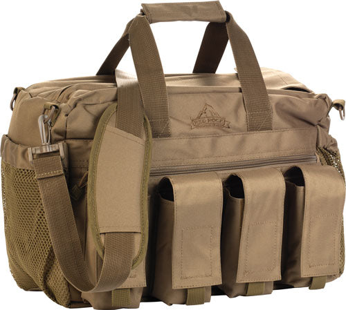 FOLD OUT WORK/CLEANING GUN MATRED ROCK DELUXE RANGE BAG TAN - American Ordnance