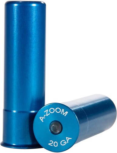 .20GA 5-PACKA-ZOOM METAL SNAP CAP BLUE - American Ordnance