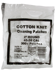 CLEANING PATCH 300-PACKSOUTHERN BLOOMER 2" DIAMETER - American Ordnance