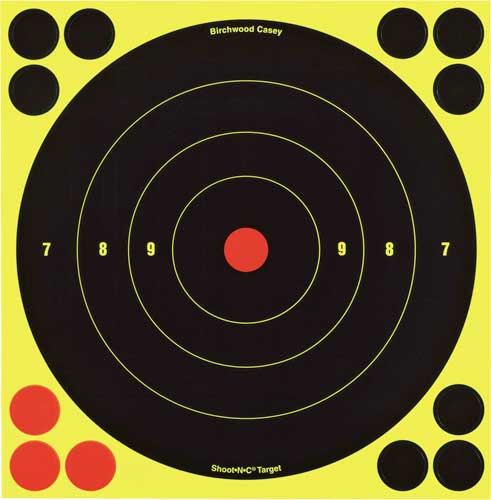 BULL'S-EYE 30 TARGETSB/C TARGET SHOOT-N-C 8" - American Ordnance