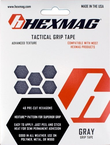 46 HEX SHAPES FOR HEXMAGSHEXMAG GRAY GRIP TAPE - American Ordnance