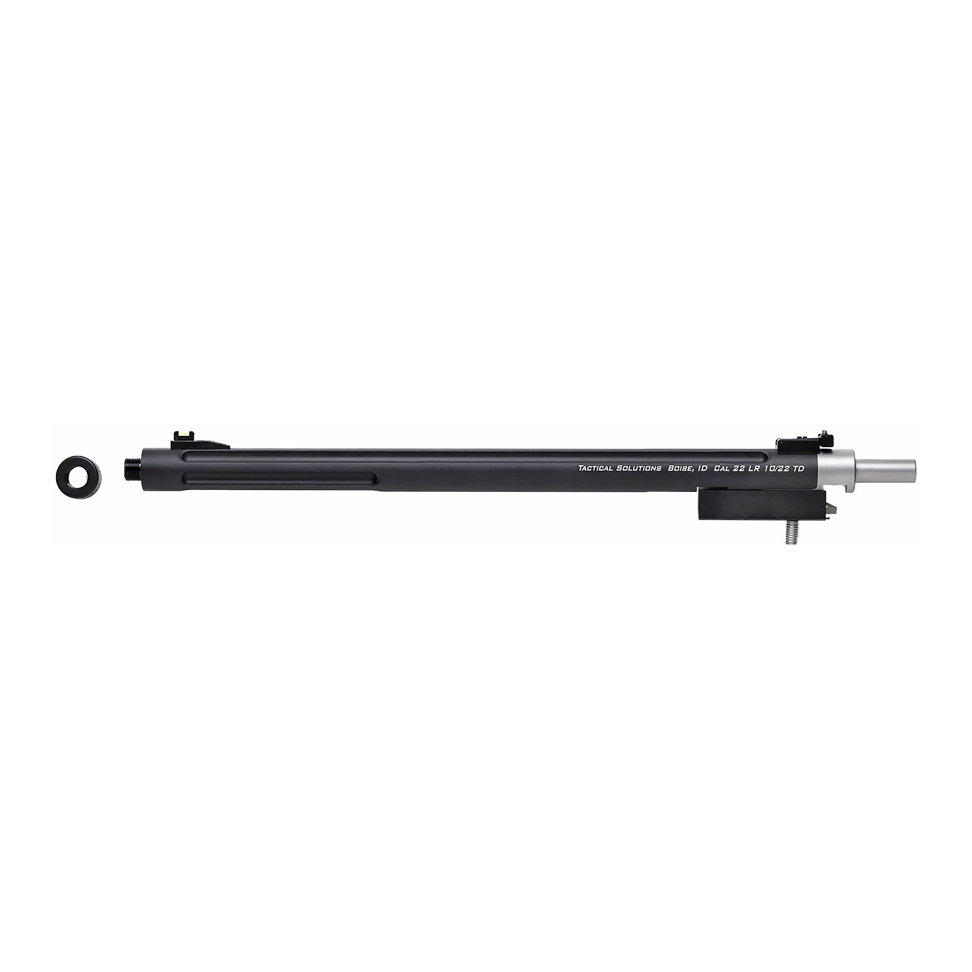 TAC SOL XRING 10/22 TD BBL MATTE BLK - American Ordnance