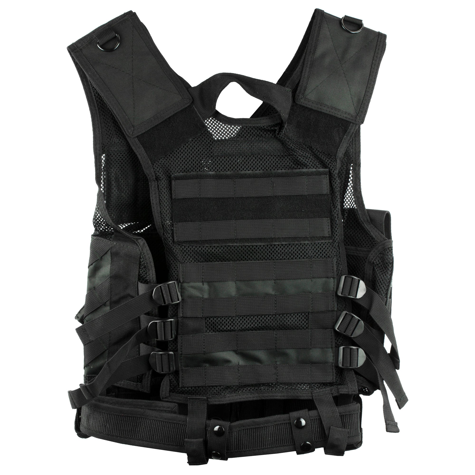 NCSTAR TACTICAL VEST MED-2XL BLK - American Ordnance