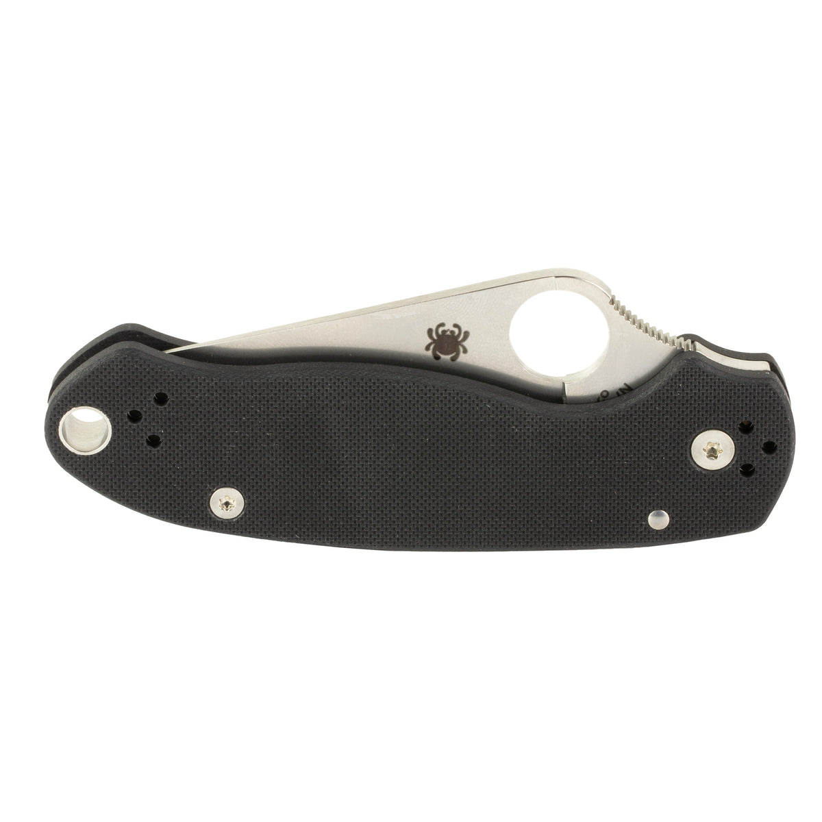 SPYDERCO PARA 3 G10 BLK PLAINEDGE - American Ordnance