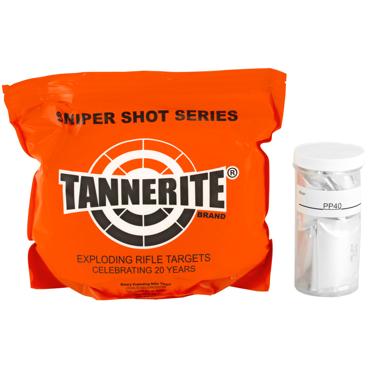 TANNERITE SNIPER SHOT 20LB &amp; 40 TRGT - American Ordnance