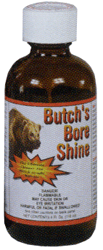 BOTTLELYMAN BUTCH'S BORE SHINE 4OZ. - American Ordnance