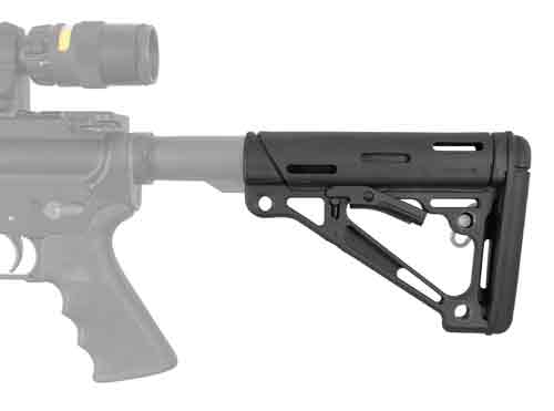 BLACK RUBBER COMMERCIALHOGUE AR-15 COLLAPSIBLE STOCK - American Ordnance