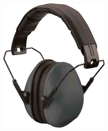 PASSIVE 21DB BLACKCHAMPION SLIM EAR MUFFS - American Ordnance