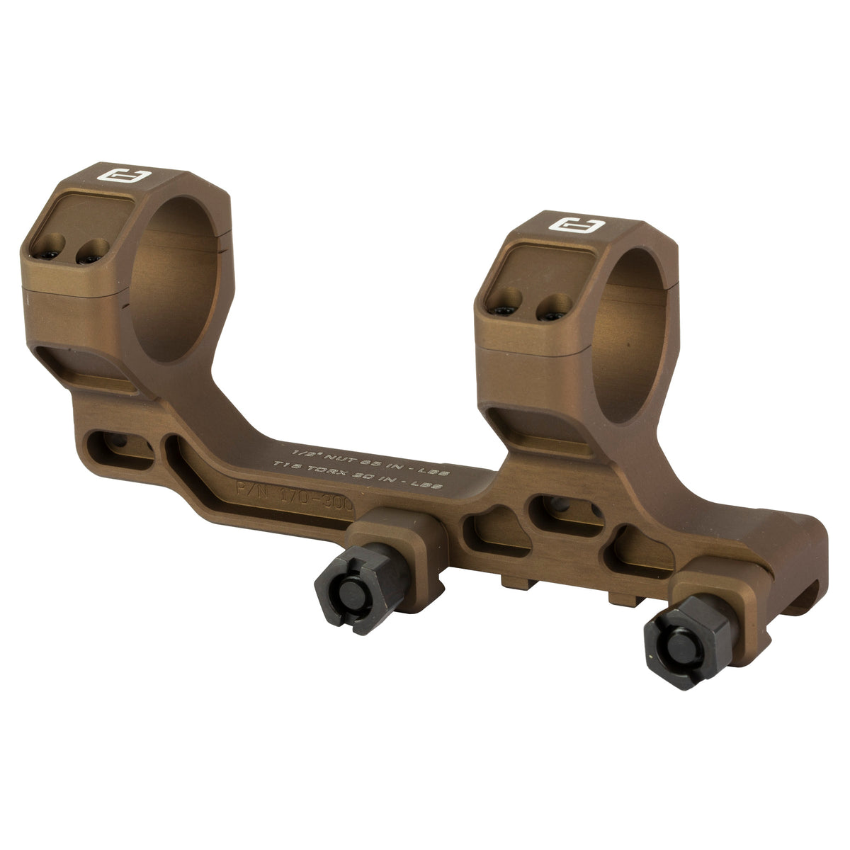 BADGER COM MOUNT 30MM 1.70&quot; TAN