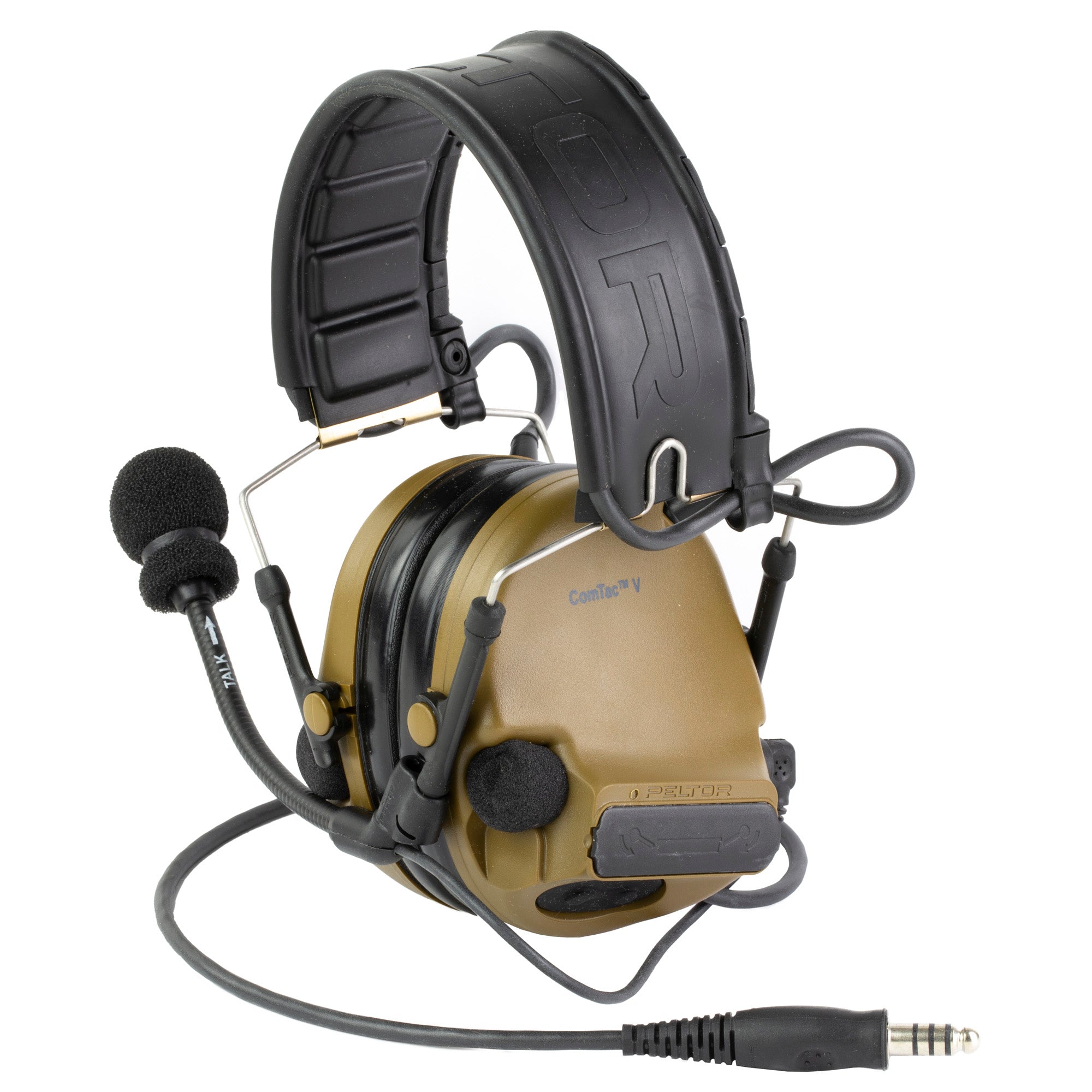 PELTOR COMTAC V HEADSET W/ MIC COY - American Ordnance