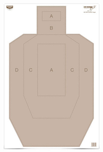 IPSC PRACTICE 5 TARGETSB/C TARGET EZE-SCORER 23&quot;X35&quot; - American Ordnance