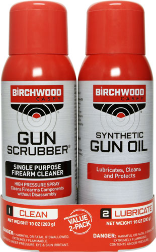 GUN OIL 10OZ. VALUE PACK KITB/C GUN SCRUBBER & SYNTHETIC - American Ordnance