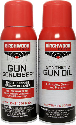 GUN OIL 10OZ. VALUE PACK KITB/C GUN SCRUBBER & SYNTHETIC - American Ordnance