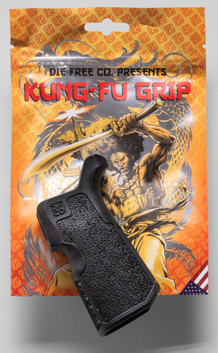 12 DEGREE GRIP ANGLEDIE FREE CO KUNG FU GRIP BLACK - American Ordnance