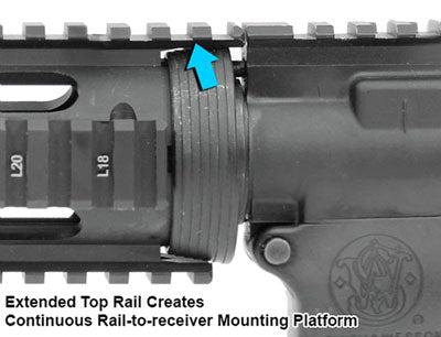 2-PC DROP-IN CARBINE LENGTHUTG RAIL PICATINNY AR-15 7&quot; - American Ordnance