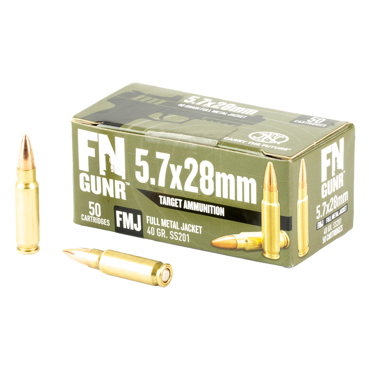 FN GUNR SS201 5.7X28MM 40GR 50RD