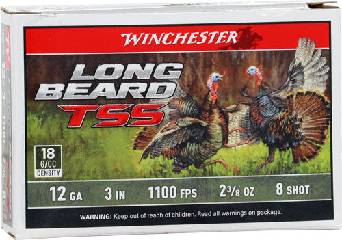 WINCHESTER LONG BEARD TSS 12GA 3&quot; &quot; 2-3/8OZ #8 10RD