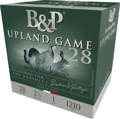 B&amp;P 28GA 2.75&quot; 1OZ #7.5 1210FPS 25RD